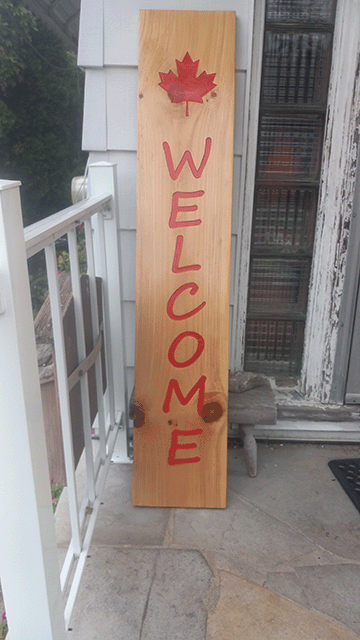 (image for) Welcome Sign